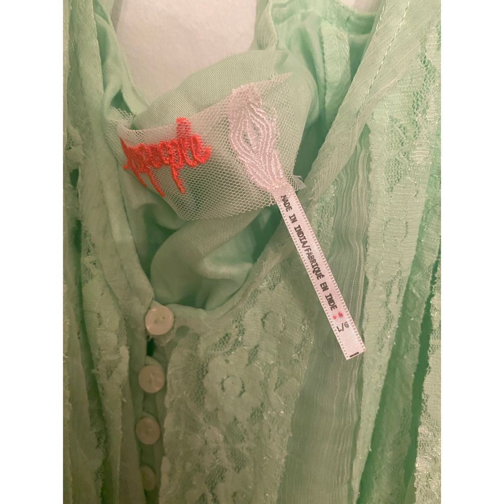 Free People Sweet Sea Maxi Dress size L - Picture 10 of 12